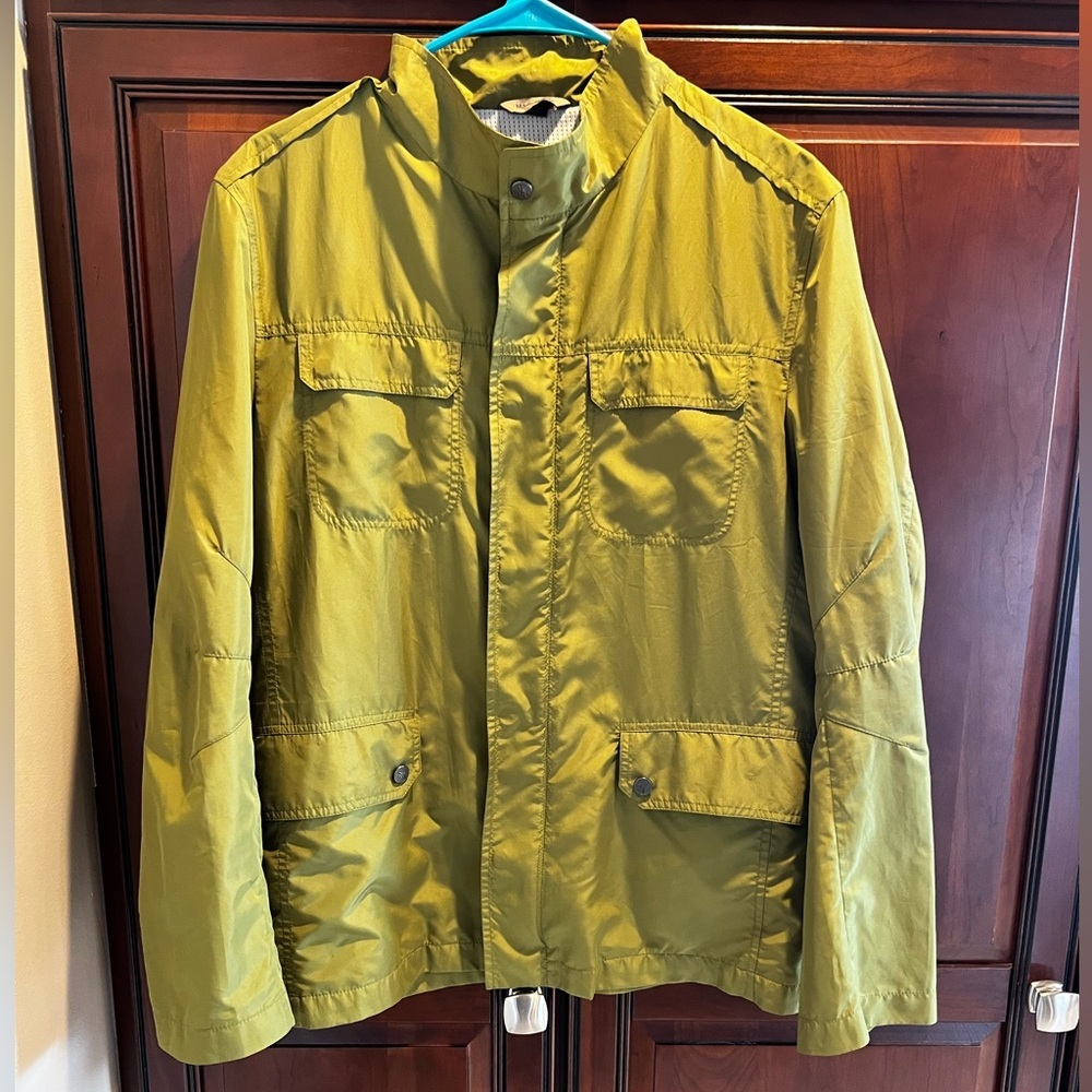 Sealup Men's Olive Green Lightweight Shell Jacket Windbreaker Rain Jacket- 50